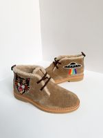 Новые замшевые ботинки Gucci, 30