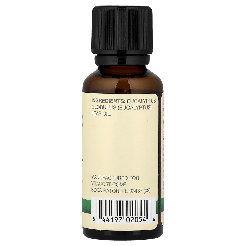 Vitacost, 100% Pure Eucalyptus Oil, 1 fl oz (30 ml)