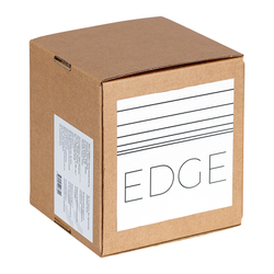 Свеча декоративная молочно-белого цвета из коллекции Edge, 10,5 см
