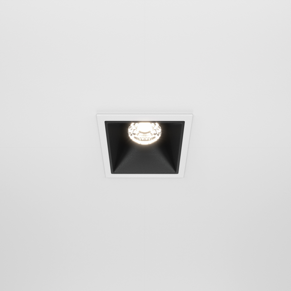 Встраиваемый светодиодный светильник Maytoni Alfa LED DL043-01-10W4K-SQ-WB