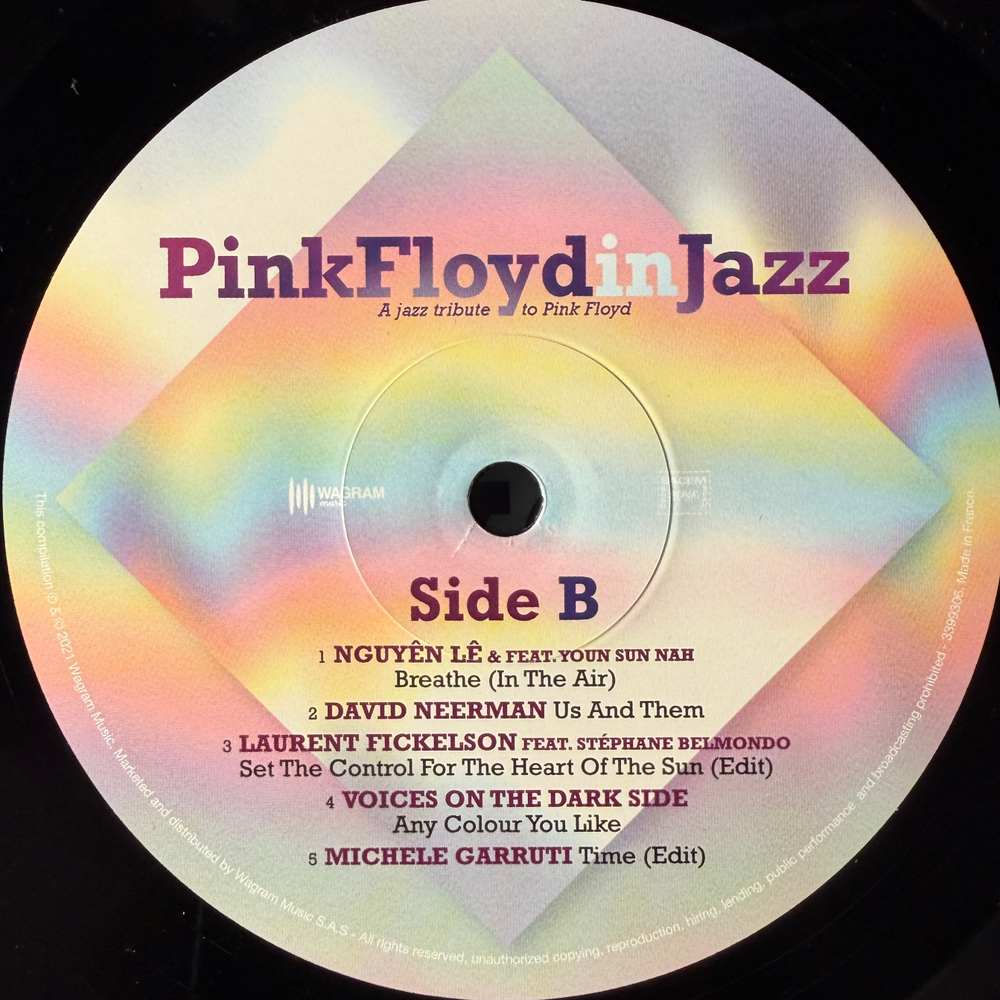 Сборник Pink Floyd In Jazz - A Jazz Tribute To Pink Floyd (Франция 2021г.)