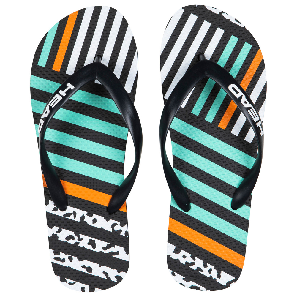 Klapki Head Beach Slippers - black/print vision