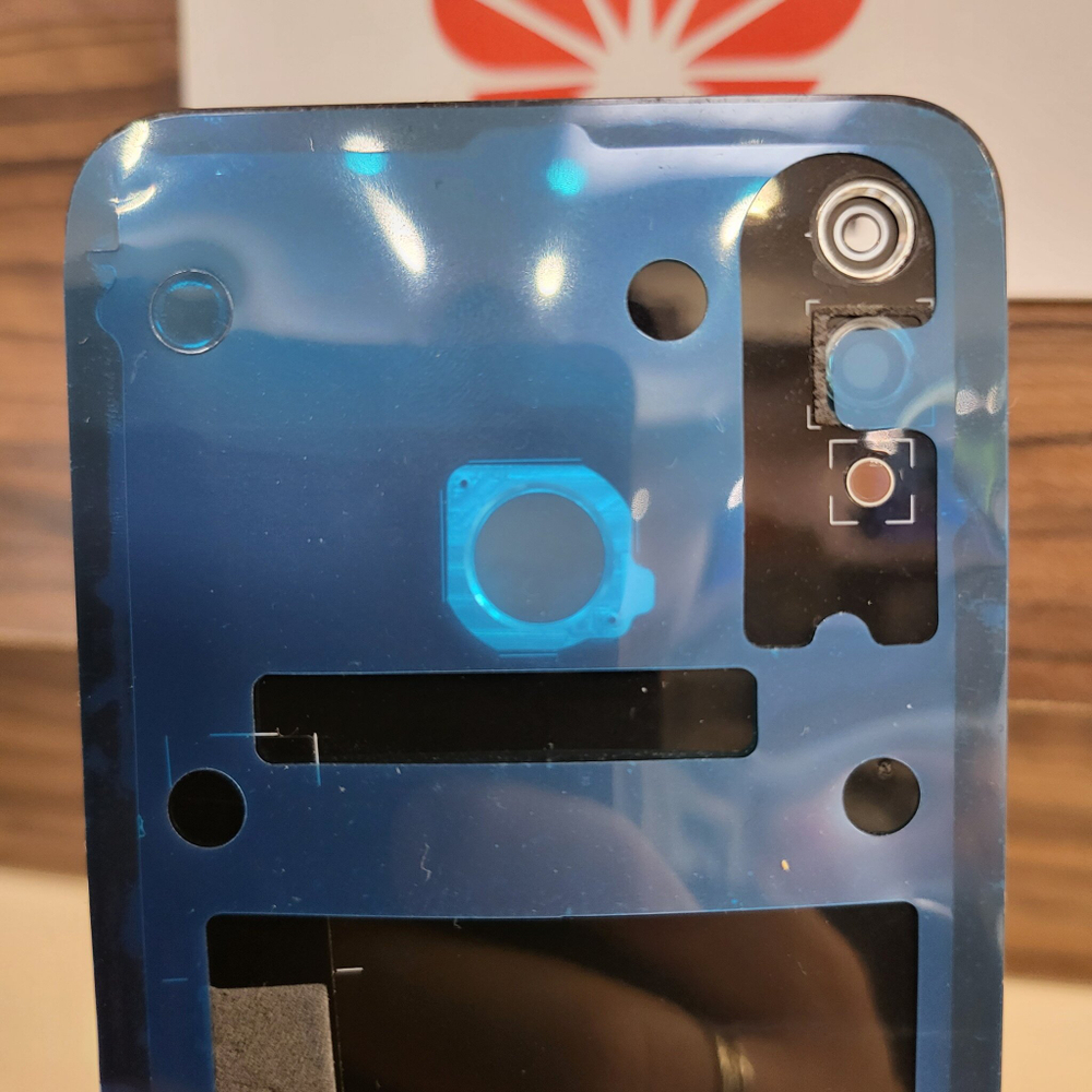 Крышка для Huawei Nova 3i (заднее стекло) "хорошее качество" цвет: чёрный