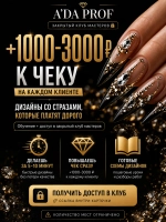 Закрытый клуб мастеров A’DA PROF | дизайн ногтей и инкрустация