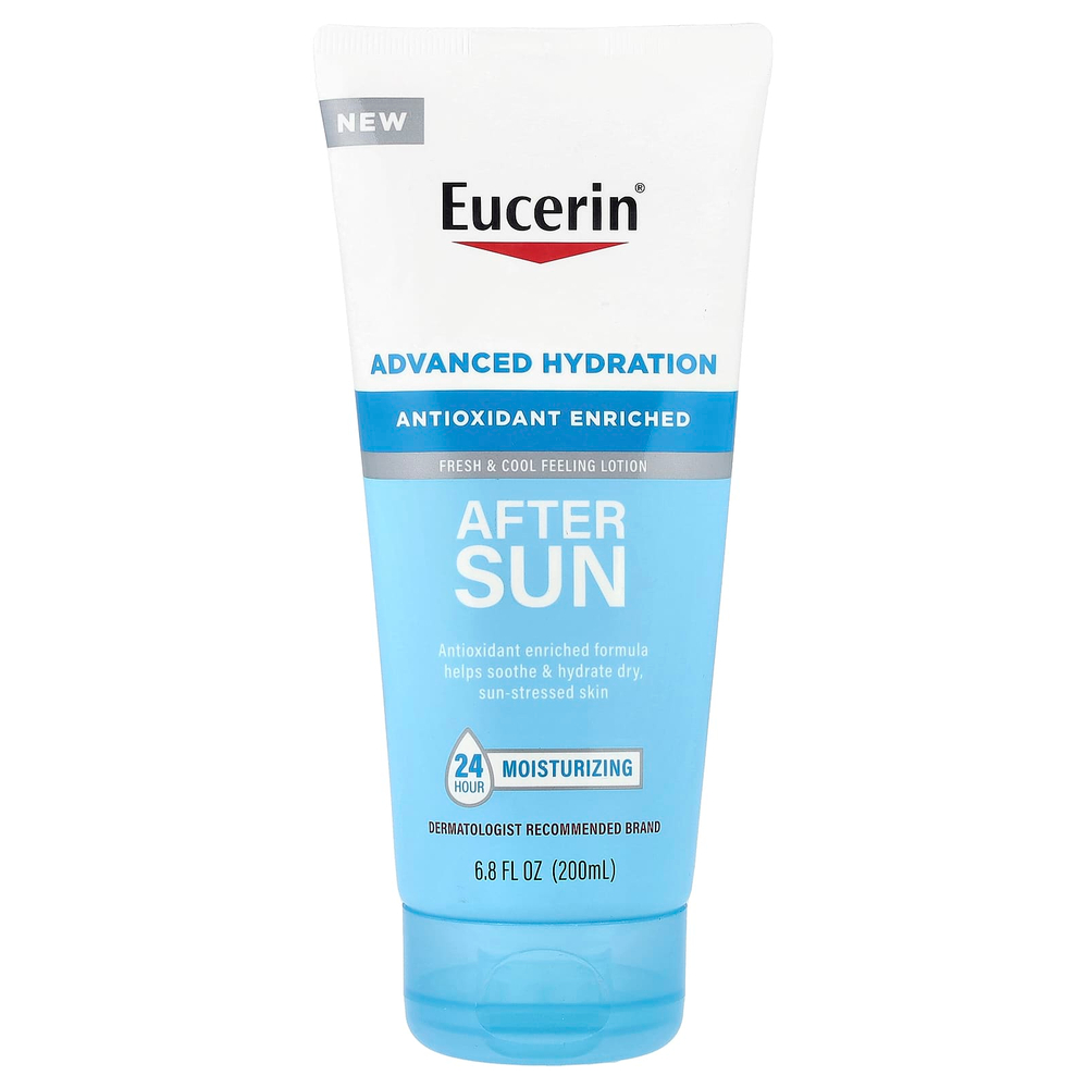 Eucerin, Лосьон после загара для улучшенного увлажнения, 200 мл (6,8 жидк. унц.)