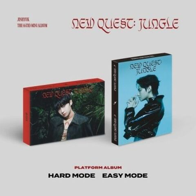 Альбом LEE JIN HYUK - NEW QUEST: JUNGLE 6th Mini Album PLATFORM RANDOM Version