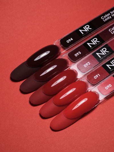 NR Rubber Base Lady in Red - Цветная база №94, 10мл