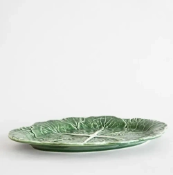 Блюдо овальное Bordallo Pinheiro Cabbage (37.5 см)