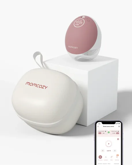 Молокоотсос электрический Momcozy M9 Cozy Red (1 шт)