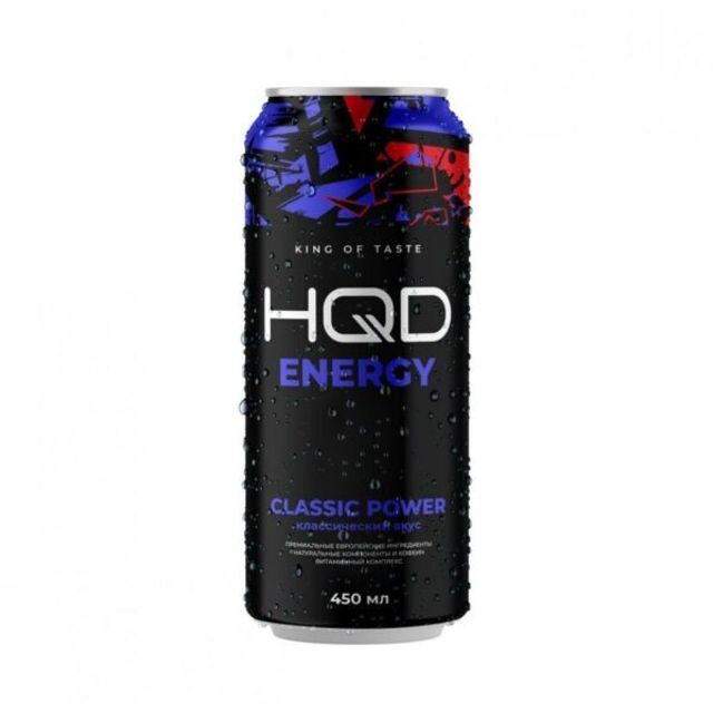 Напиток HQD Energy - Classic Power Zero 450 мл