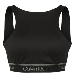Теннисный бюстгальтер Calvin Klein Medium Support Sports - black beauty