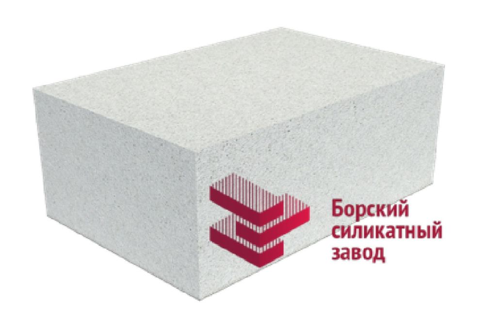 Газосиликатный блок D500 600*200*400 (1,92м3) 40 шт. (Бор)