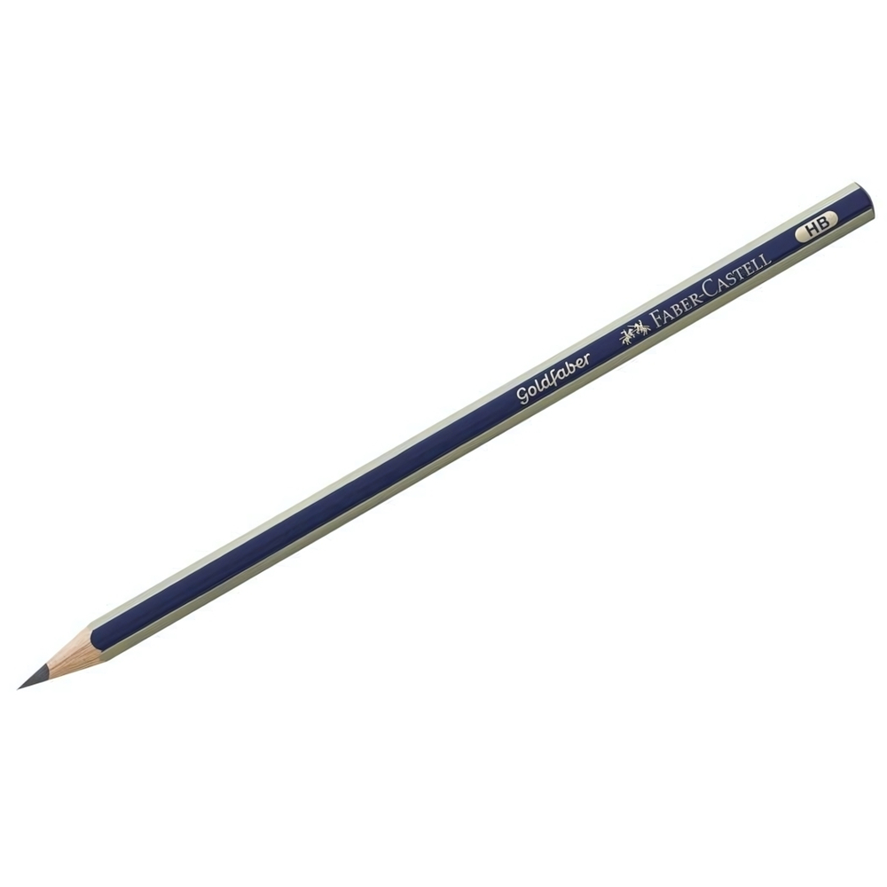 Карандаш ч/г HB, заточен. "Goldfaber 1221" (Faber-Castell)