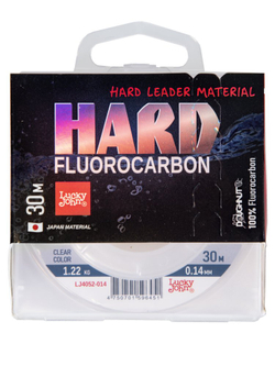 Леска LUCKY JOHN Fluorocarbon Hard 0.14 мм / 30 м