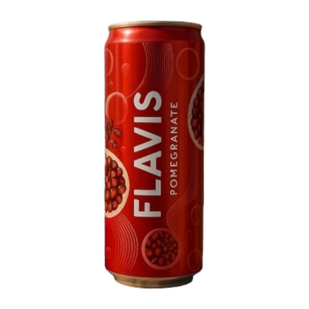 Напиток FLAVIS слабогазированный со вкусом граната 0,33