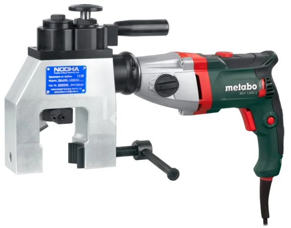 Машина для снятия фаски с труб ТВА-63 с электроприводом Metabo