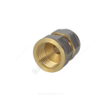 Муфта МП латунь никель обжим Дн 26х1" ВР ГОСТ 32415-2013 7002 Aquasfera 7002-06