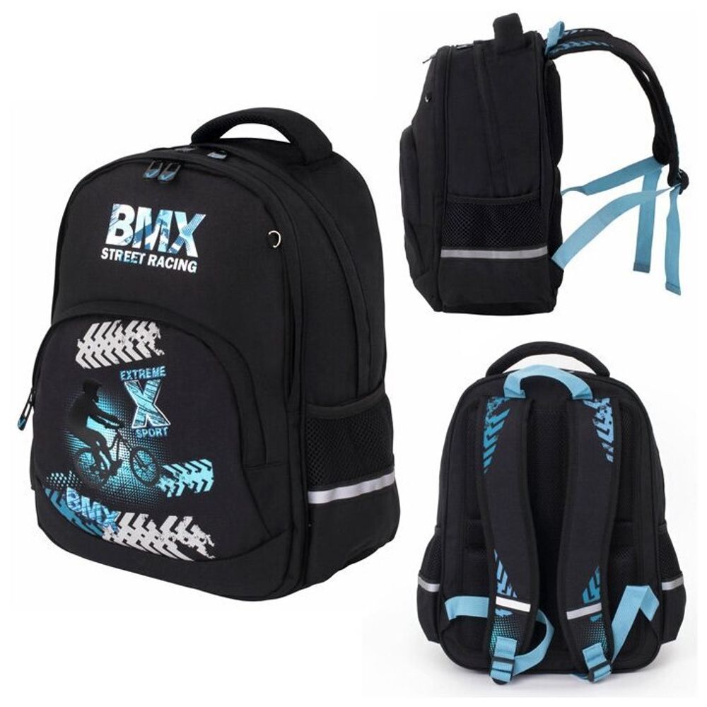 Рюкзак BRAUBERG SOFT, 2 отделения, "Extreme", 40х31х15 см, 229920