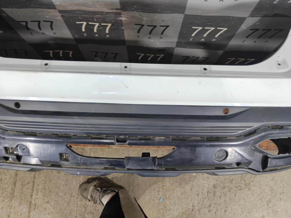 Бампер задний + юбка заднего бампера LADA Vesta Cross 22-нв Б/У Оригинал 8450040067