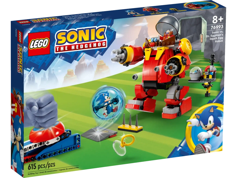 Конструктор LEGO Sonic the Hedgehog 76993 Соник против Робота Эгманна