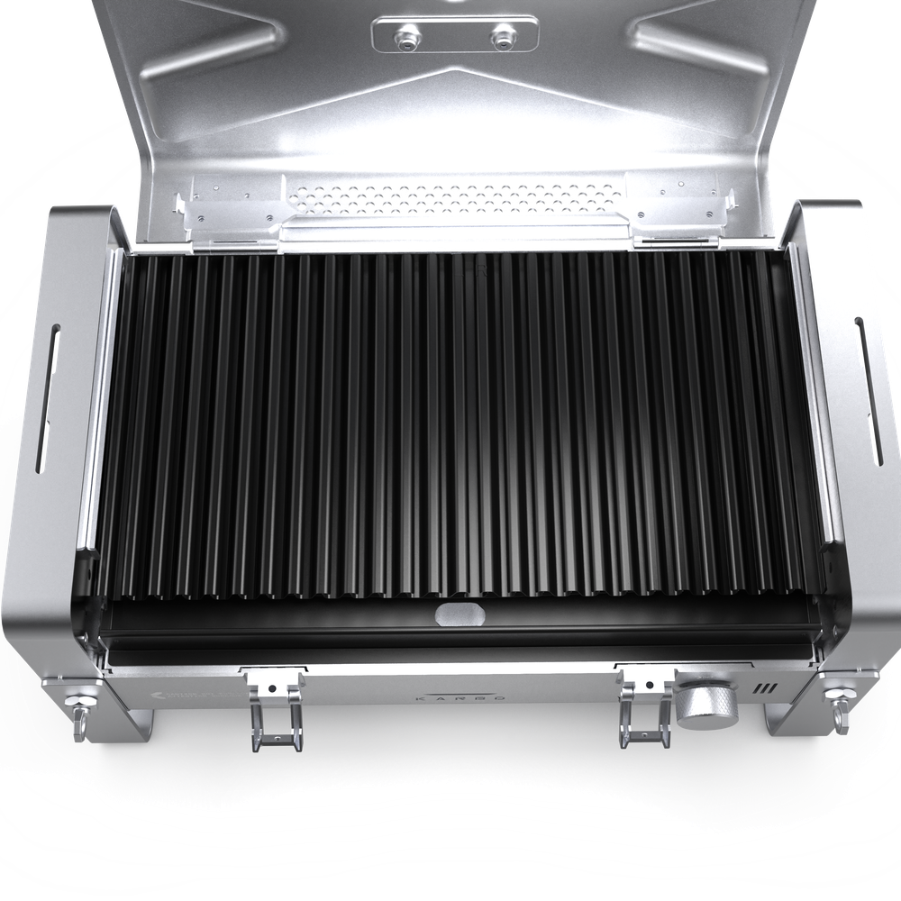 Газовый гриль портативный Karbo Grill X1 Natural Grey