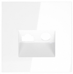 Накладка для ТВ-розетки и RJ-11 или RJ-45 Voltum S70 VLS002701