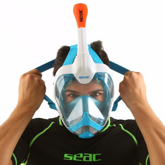 Маска полнолицевая Seac Sub Magica White/Orange