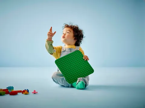 Конструктор LEGO Duplo 10460 Зеленый плита