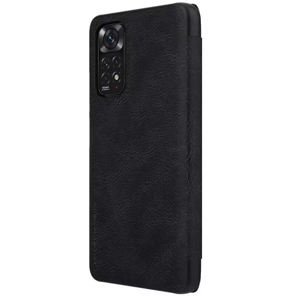 Кожаный чехол-книжка Nillkin Leather Qin для Xiaomi Redmi Note 11 / 11S