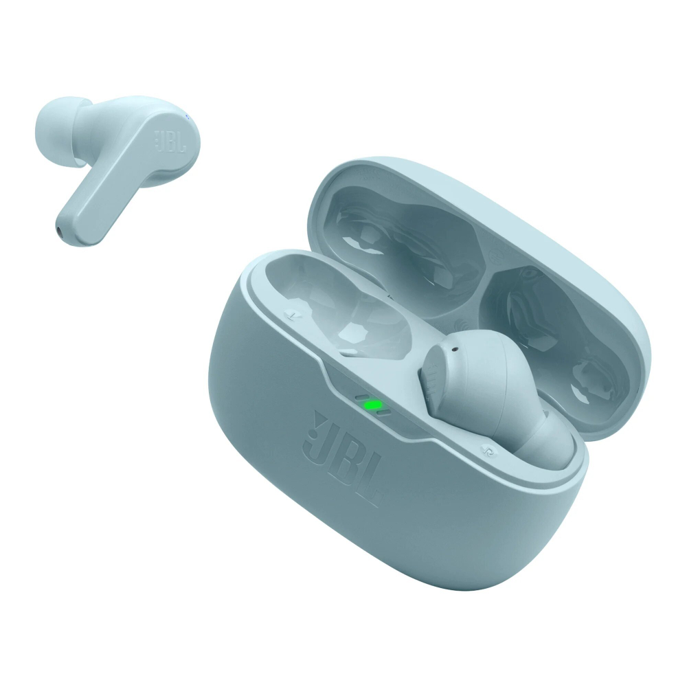 Беспроводные наушники JBL Wave Beam RU, USB Type-C, мятный