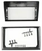 Магнитола для Mercedes-Benz G W463 2000-2006, C-класс W203 2000-2004 (рамка большая) - Teyes LUX ONE 360 монитор 12.3" 2K QLED на Android 10, Быстрая, CarPlay, 4G SIM-слот, 4 камеры в комплекте