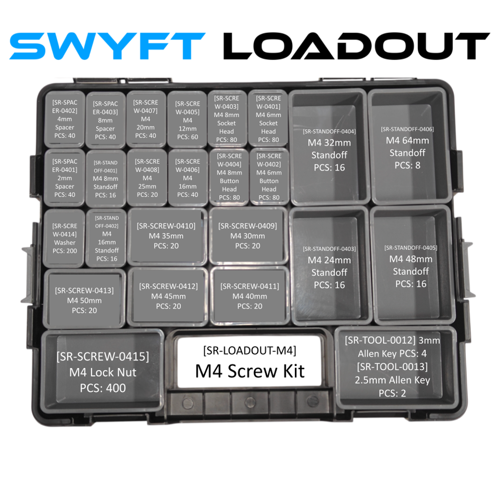 SWYFT Loadout Parts Bundles - M4 Screw Kit