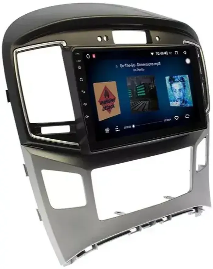 Магнитола для Hyundai H1/Starex 2016-2019 (с часами) - Vaycar VA23C-023 на Android 13, 4G SIM-слот