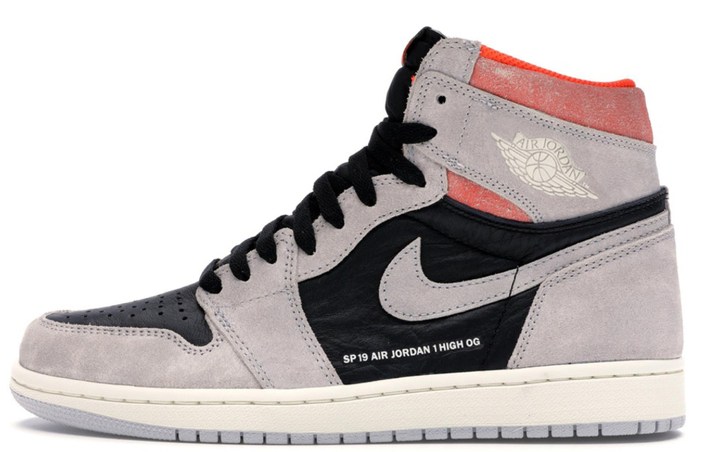 Jordan 1 Retro High 'Neutral Grey Hyper Crimson'