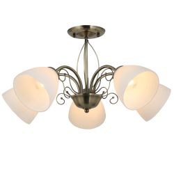 Люстра Rivoli Sue 9171-305 5 х Е27 40 Вт модерн | Rivoli