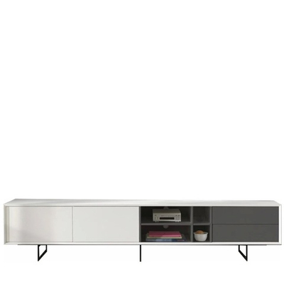 ТВ тумба DUPEN TV-130 белая (white)