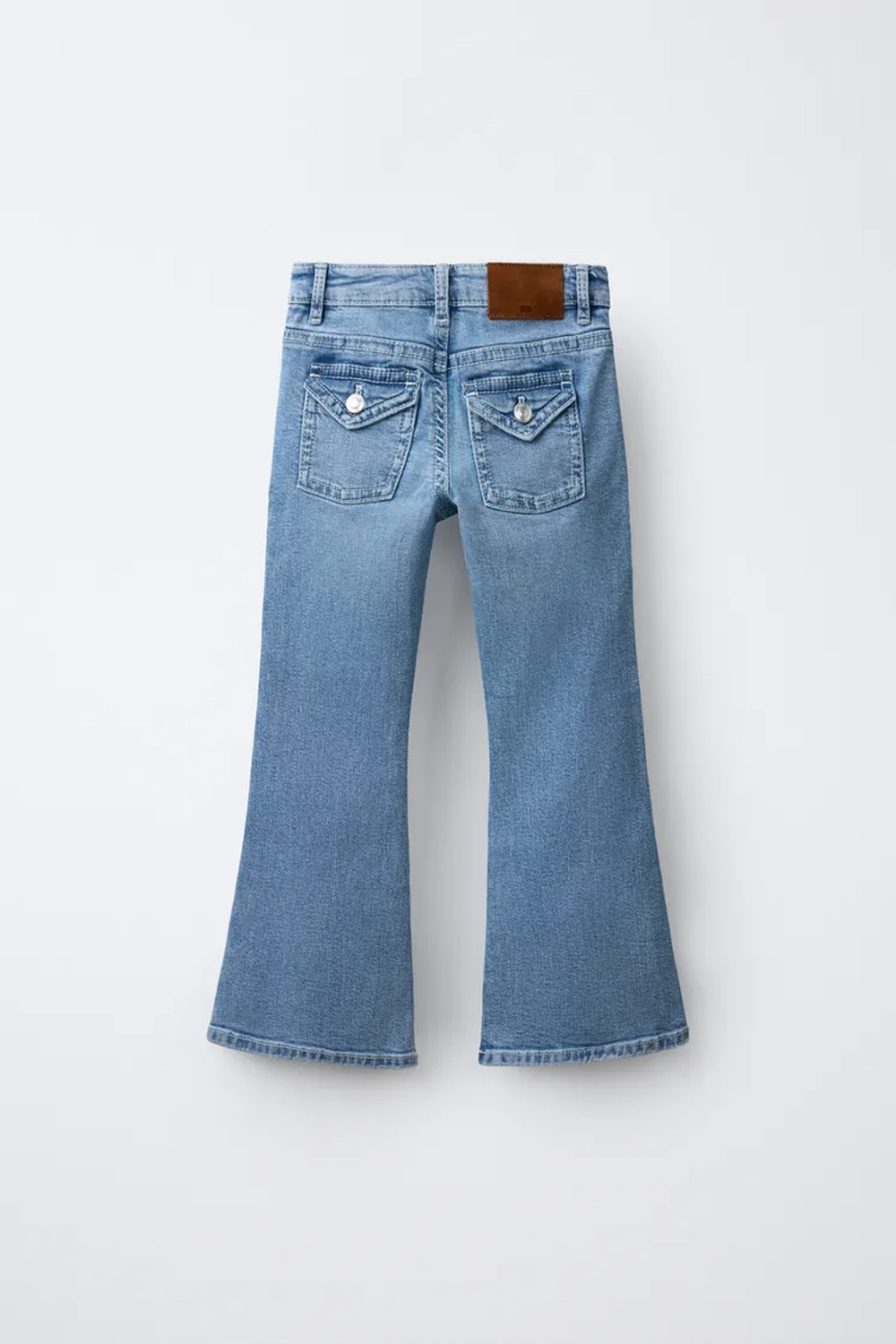 ZARA ДЖИНСЫ FLARE, СИНИЙ