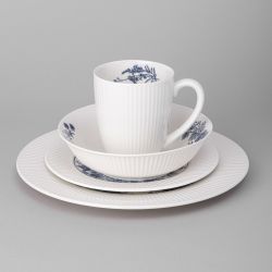 НАБОР ПОСУДЫ ОБЕДЕННЫЙ LEFARD "ROYAL BLUE" НА 4 ПЕР. 16 ПР. (КОР=1НАБ.)