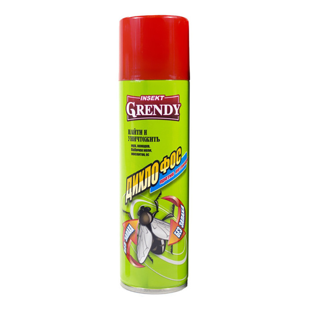 Дихлофос GRENDY  200мл,.универс.от мух , моли 1/24