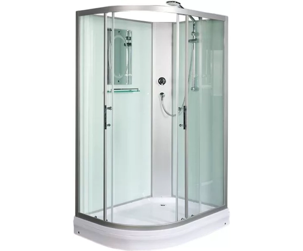 Душевая кабина WeltWasser (ВельтВассер) Werra 1201 R, с низким поддоном, 120x90x217