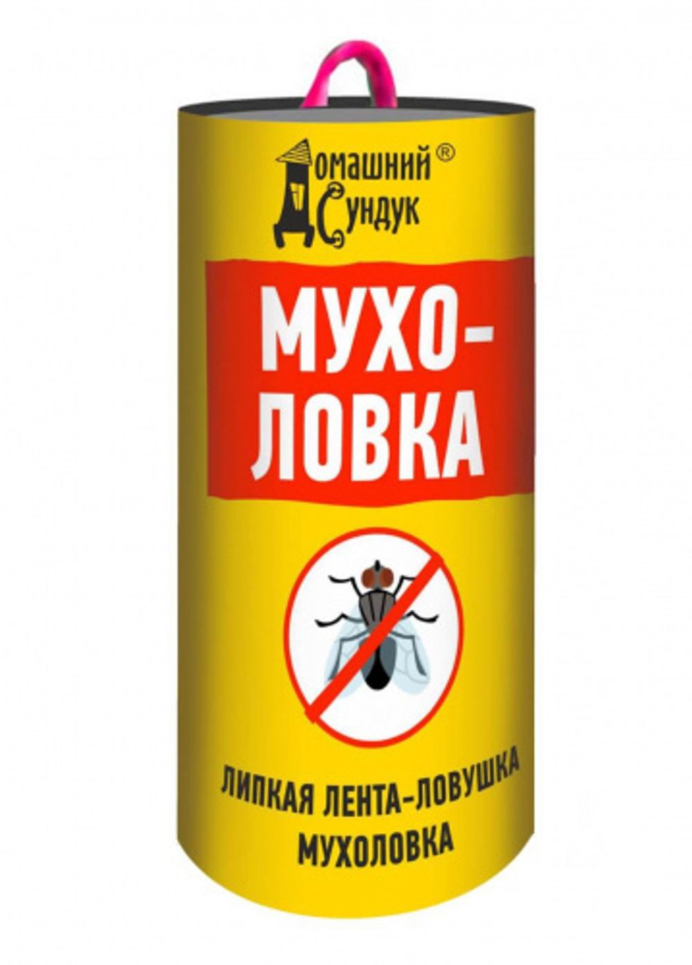 Липкая лента-ловушка Домашний сундук МУХОЛОВКА