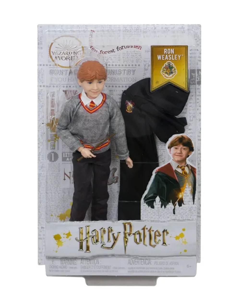 Кукла Гарри Поттер Рон Уизли | Harry Potter Ron Weasley FYM52 кукла-персонаж с аксессуарами (8+)