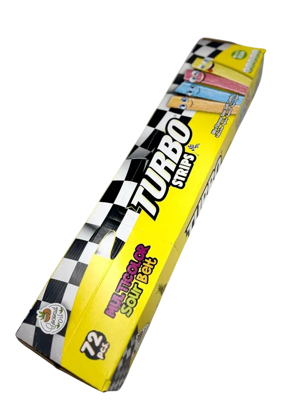 Кислый жевательный мармелад Turbo , микс (72шт)