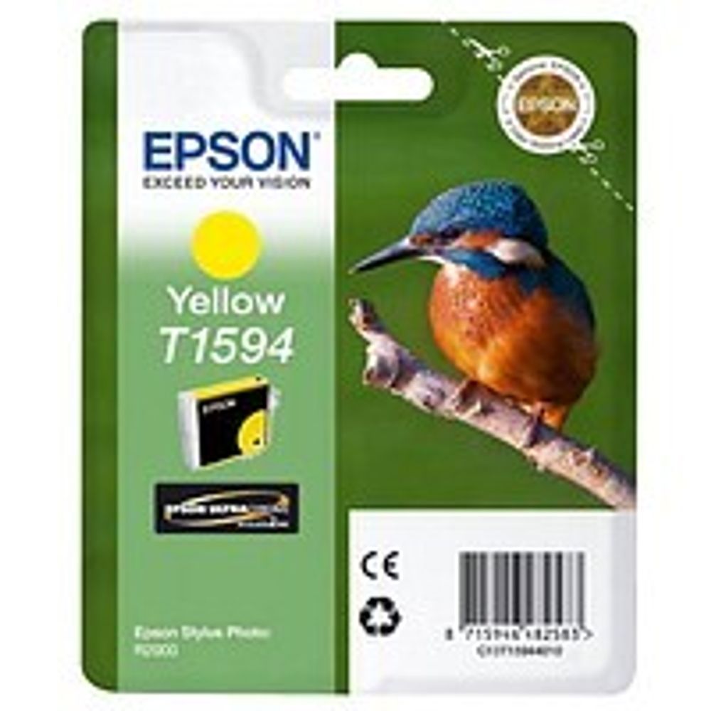 Картридж EPSON T1594 желтый для R2000
