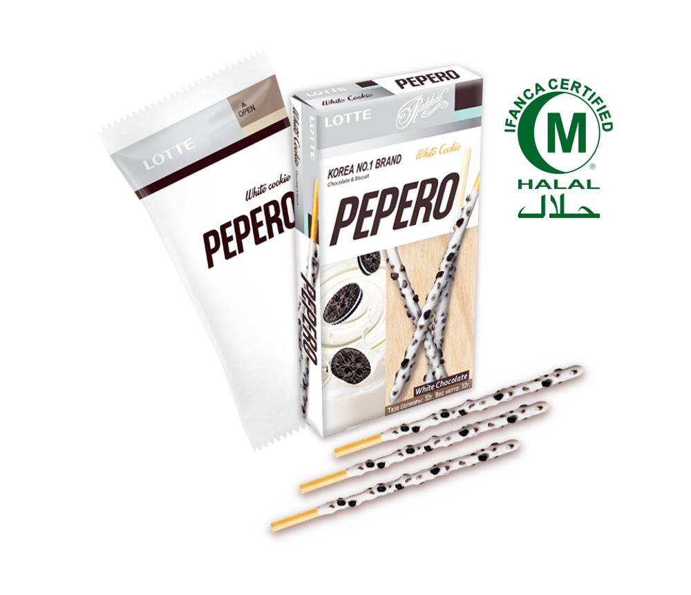 Печенье Pepero White Cookie х/к 32 гр
