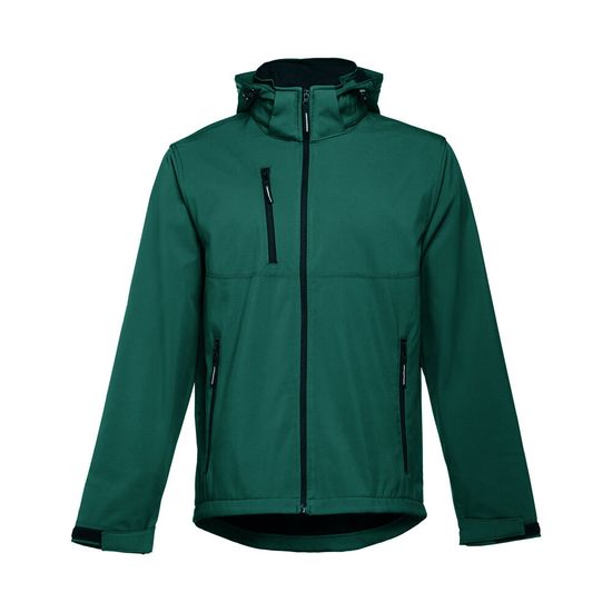 THC ZAGREB. Мужская куртка softshell из полиэстера и эластана