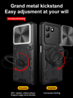 Чехол с кольцом Big Ring Case для Tecno Pova 7 4G