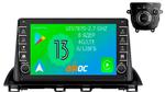 Магнитола для Mazda 3, Axela 2013-2019 - Airoc AB-2407 (кнопки и крутилки), Android 13, Быстрая, SIM-слот, CarPlay