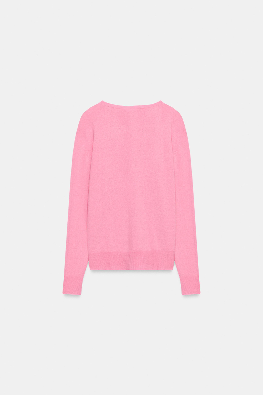 СВИТЕР ИЗ 100% ШЕРСТИ С V-ОБРАЗНЫМ ВЫРЕЗОМ — ZARA
