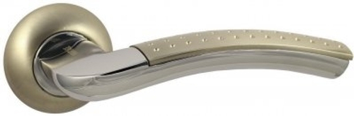 Ручки дверные алюминиевые V26D AL 8*8*160mm (матовый никель)